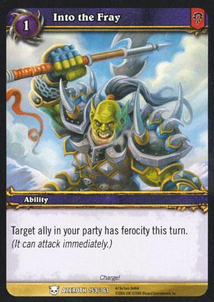 World of Warcraft TCG | Into the Fray - Heroes of Azeroth 153/361 | The Nerd Merchant