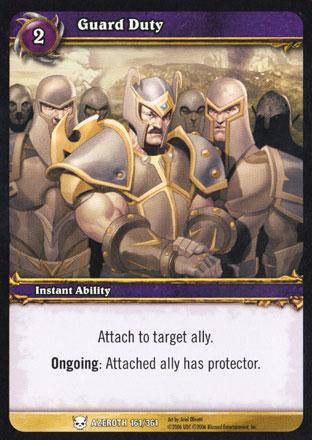 World of Warcraft TCG | Guard Duty - Heroes of Azeroth 161/361 | The Nerd Merchant