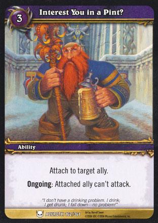 World of Warcraft TCG | Interest You in a Pint? - Heroes of Azeroth 162/361 | The Nerd Merchant