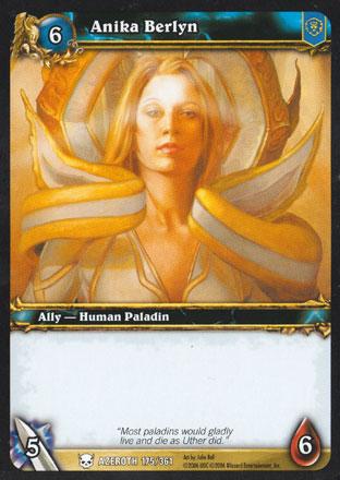 World of Warcraft TCG | Anika Berlyn - Heroes of Azeroth 175/361 | The Nerd Merchant