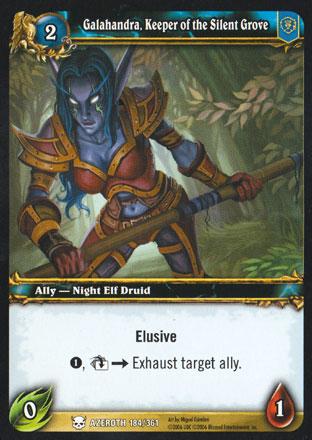 World of Warcraft TCG | Galahandra, Keeper of the Silent Grove - Heroes of Azeroth 184/361 | The Nerd Merchant