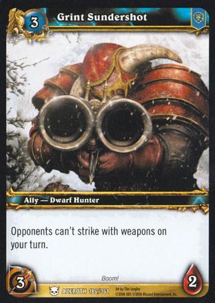 World of Warcraft TCG | Grint Sundershot - Heroes of Azeroth 186/361 | The Nerd Merchant