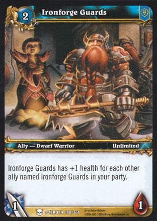 World of Warcraft TCG | Ironforge Guards - Heroes of Azeroth 188/361 | The Nerd Merchant