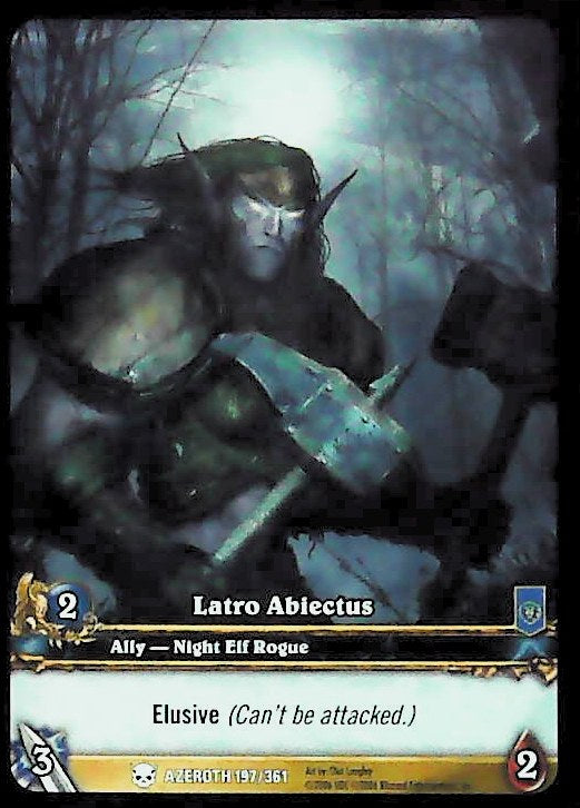 World of Warcraft TCG | Latro Abiectus (Extended Art) - Heroes of Azeroth 197/361 | The Nerd Merchant