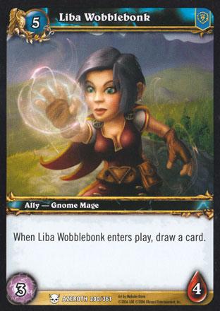 World of Warcraft TCG | Liba Wobblebonk - Heroes of Azeroth 200/361 | The Nerd Merchant