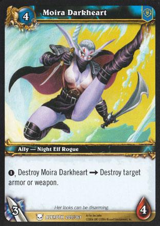 World of Warcraft TCG | Moira Darkheart - Heroes of Azeroth 209/361 | The Nerd Merchant