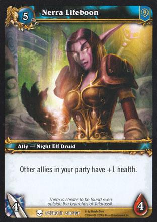 World of Warcraft TCG | Nerra Lifeboon - Heroes of Azeroth 210/361 | The Nerd Merchant