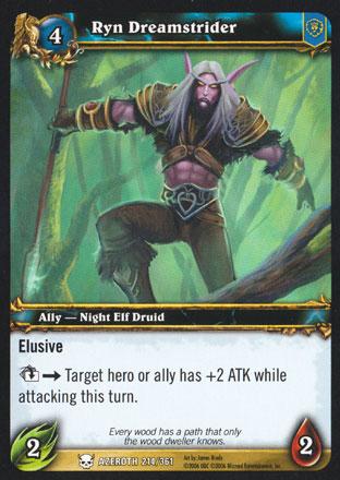 World of Warcraft TCG | Ryn Dreamstrider - Heroes of Azeroth 214/361 | The Nerd Merchant