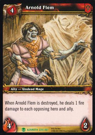 World of Warcraft TCG | Arnold Flem - Heroes of Azeroth 225/361 | The Nerd Merchant