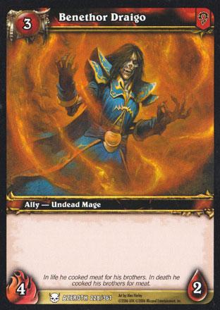 World of Warcraft TCG | Benethor Draigo - Heroes of Azeroth 228/361 | The Nerd Merchant