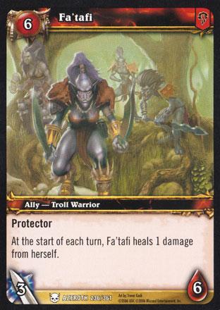 World of Warcraft TCG | Fa'tafi - Heroes of Azeroth 236/361 | The Nerd Merchant