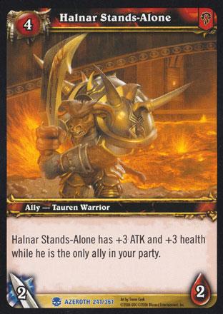 World of Warcraft TCG | Halnar Stands-Alone - Heroes of Azeroth 241/361 | The Nerd Merchant