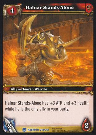 World of Warcraft TCG | Halnar Stands-Alone - Heroes of Azeroth 241/361 | The Nerd Merchant