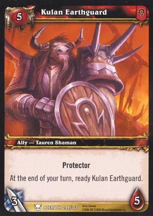 World of Warcraft TCG | Kulan Earthguard - Heroes of Azeroth 249/361 | The Nerd Merchant