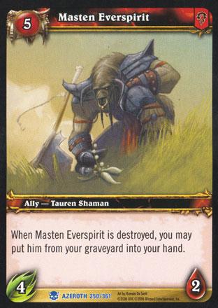 World of Warcraft TCG | Masten Everspirit - Heroes of Azeroth 250/361 | The Nerd Merchant
