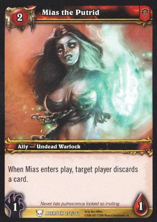 World of Warcraft TCG | Mias the Putrid - Heroes of Azeroth 251/361 | The Nerd Merchant