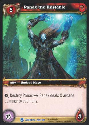 World of Warcraft TCG | Panax the Unstable - Heroes of Azeroth 255/361