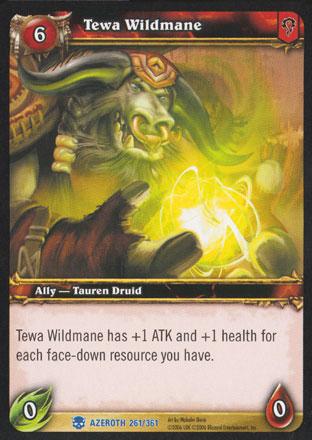 World of Warcraft TCG | Tewa Wildmane - Heroes of Azeroth 261/361 | The Nerd Merchant