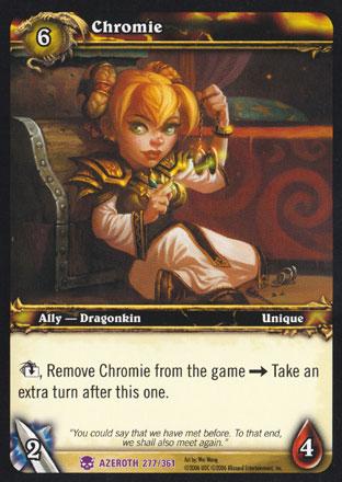 World of Warcraft TCG | Chromie - Heroes of Azeroth 277/361 | The Nerd Merchant