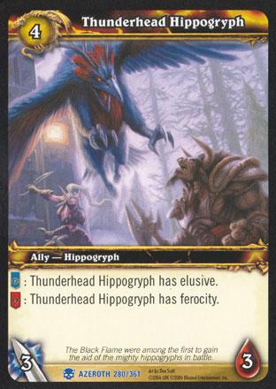 World of Warcraft TCG | Thunderhead Hippogryph - Heroes of Azeroth 280/361 | The Nerd Merchant