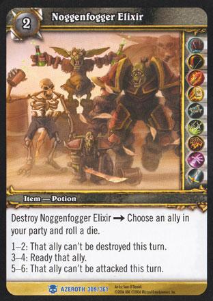 World of Warcraft TCG | Noggenfogger Elixir - Heroes of Azeroth 309/361 | The Nerd Merchant