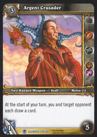World of Warcraft TCG | Argent Crusader - Heroes of Azeroth 314/361 | The Nerd Merchant
