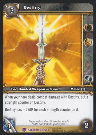 World of Warcraft TCG | Destiny - Heroes of Azeroth 318/361 | The Nerd Merchant