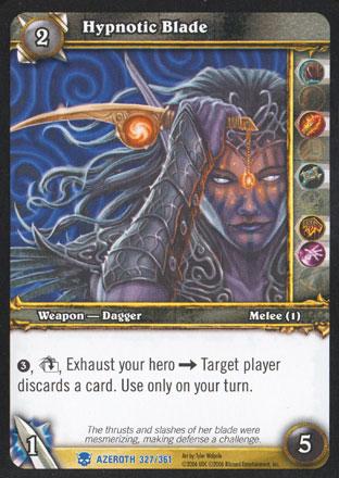 World of Warcraft TCG | Hypnotic Blade - Heroes of Azeroth 327/361 | The Nerd Merchant