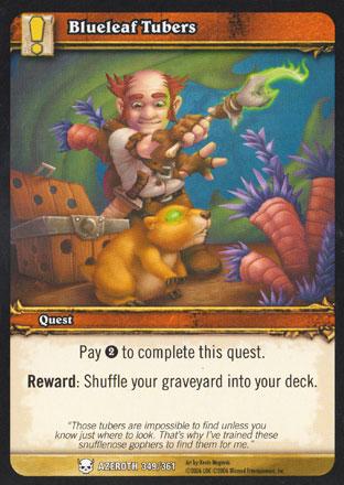 World of Warcraft TCG | Blueleaf Tubers - Heroes of Azeroth 349/361 | The Nerd Merchant
