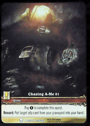 World of Warcraft TCG | Chasing A-Me 01 (Extended Art) - Heroes of Azeroth 350/361 | The Nerd Merchant
