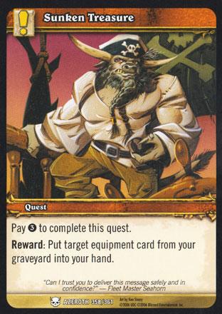World of Warcraft TCG | Sunken Treasure - Heroes of Azeroth 358/361 | The Nerd Merchant