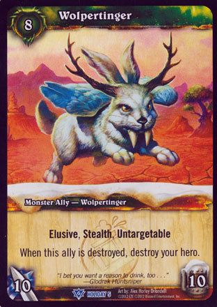 World of Warcraft TCG | Wolpertinger (Foil) - Promo Cards | The Nerd Merchant