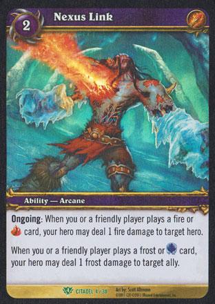 World of Warcraft TCG | Nexus Link (Foil) - Assault on Icecrown Citadel 4/30 | The Nerd Merchant