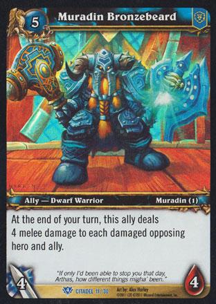 World of Warcraft TCG | Muradin Bronzebeard (Foil) - Assault on Icecrown Citadel 11/30 | The Nerd Merchant