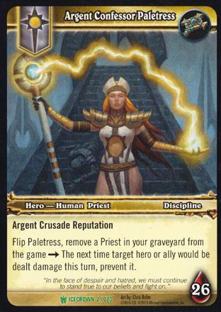 World of Warcraft TCG | Argent Confessor Paletress - Icecrown 2/220 | The Nerd Merchant