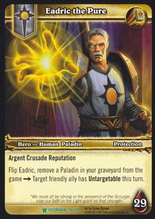 World of Warcraft TCG | Eadric the Pure - Icecrown 3/220 | The Nerd Merchant