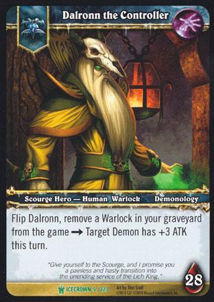 World of Warcraft TCG | Dalronn the Controller - Icecrown 5/220 | The Nerd Merchant