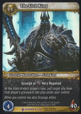 World of Warcraft TCG | The Lich King - Icecrown 16/220 | The Nerd Merchant
