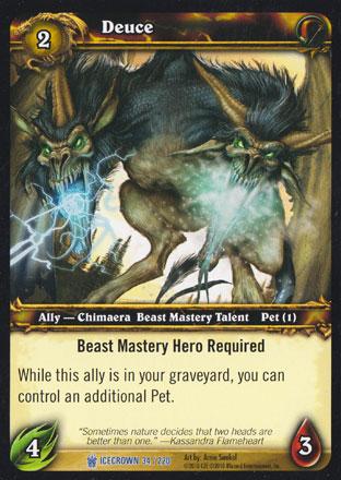 World of Warcraft TCG | Deuce - Icecrown 34/220 | The Nerd Merchant