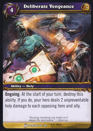 World of Warcraft TCG | Deliberate Vengeance - Icecrown 48/220 | The Nerd Merchant