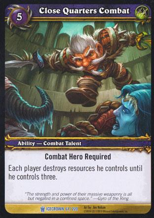 World of Warcraft TCG | Close Quarters Combat - Icecrown 61/220 | The Nerd Merchant