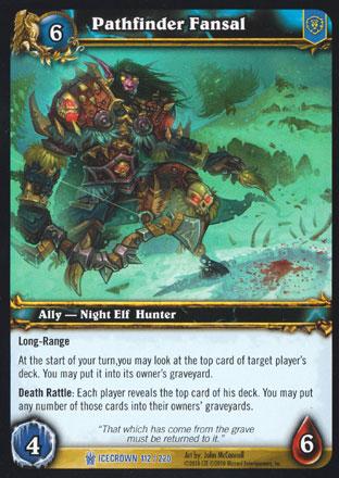 World of Warcraft TCG | Pathfinder Fansal - Icecrown 112/220 | The Nerd Merchant