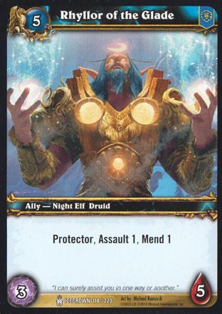 World of Warcraft TCG | Rhyllor of the Glade - Icecrown 114/220 | The Nerd Merchant