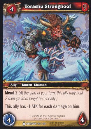 World of Warcraft TCG | Torashu Stronghoof - Icecrown 143/220 | The Nerd Merchant