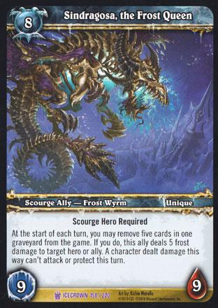 World of Warcraft TCG | Sindragosa, the Frost Queen - Icecrown 158/220 | The Nerd Merchant