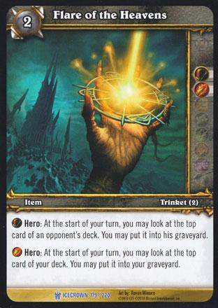 World of Warcraft TCG | Flare of the Heavens - Icecrown 179/220 | The Nerd Merchant