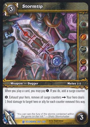 World of Warcraft TCG | Stormtip - Icecrown 200/220 | The Nerd Merchant