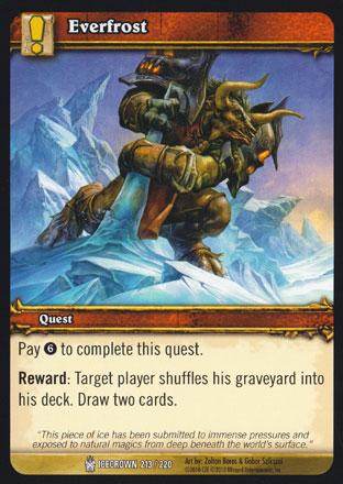 World of Warcraft TCG | Everfrost - Icecrown 213/220 | The Nerd Merchant