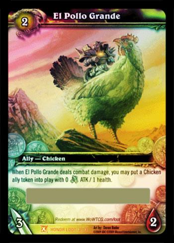 World of Warcraft TCG | El Pollo Grande (Unscratched Loot) | The Nerd Merchant