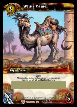 World of Warcraft TCG | White Camel (Unscratched Loot) | The Nerd Merchant